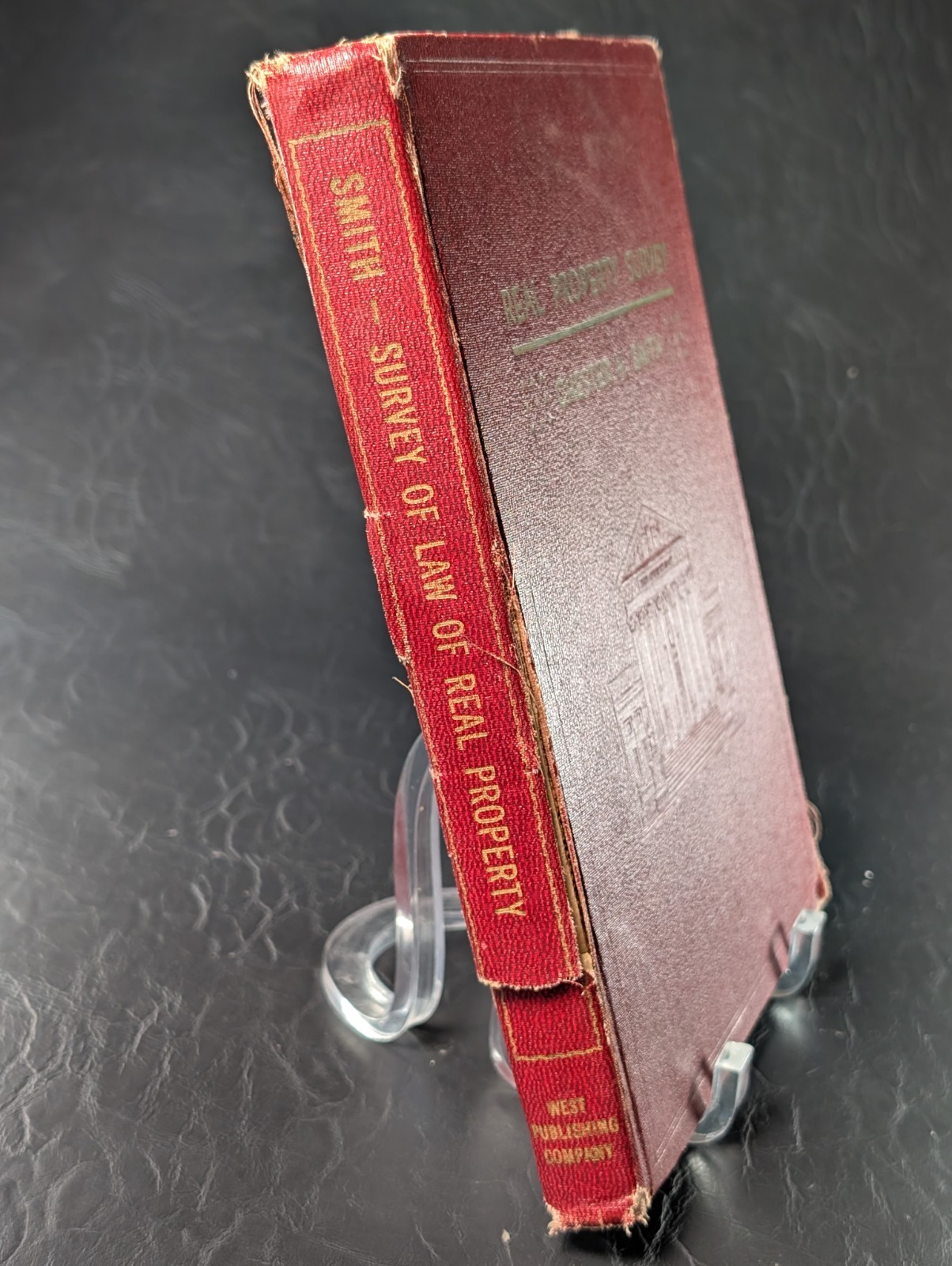 1st Edition Survey of the Law of Real Property Book Smith West Publishing 1956