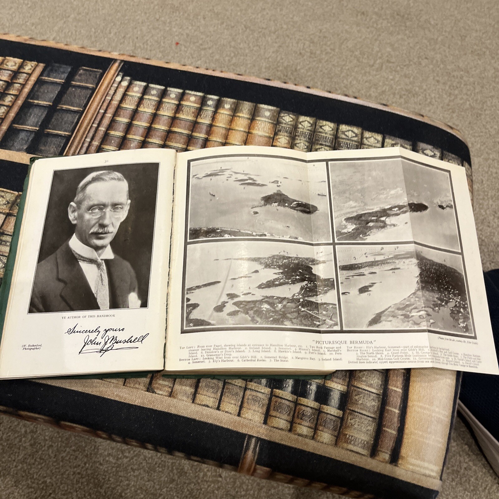 Picturesque Bermuda, Bushell’s Handbook 28th Ed. 1937 PB