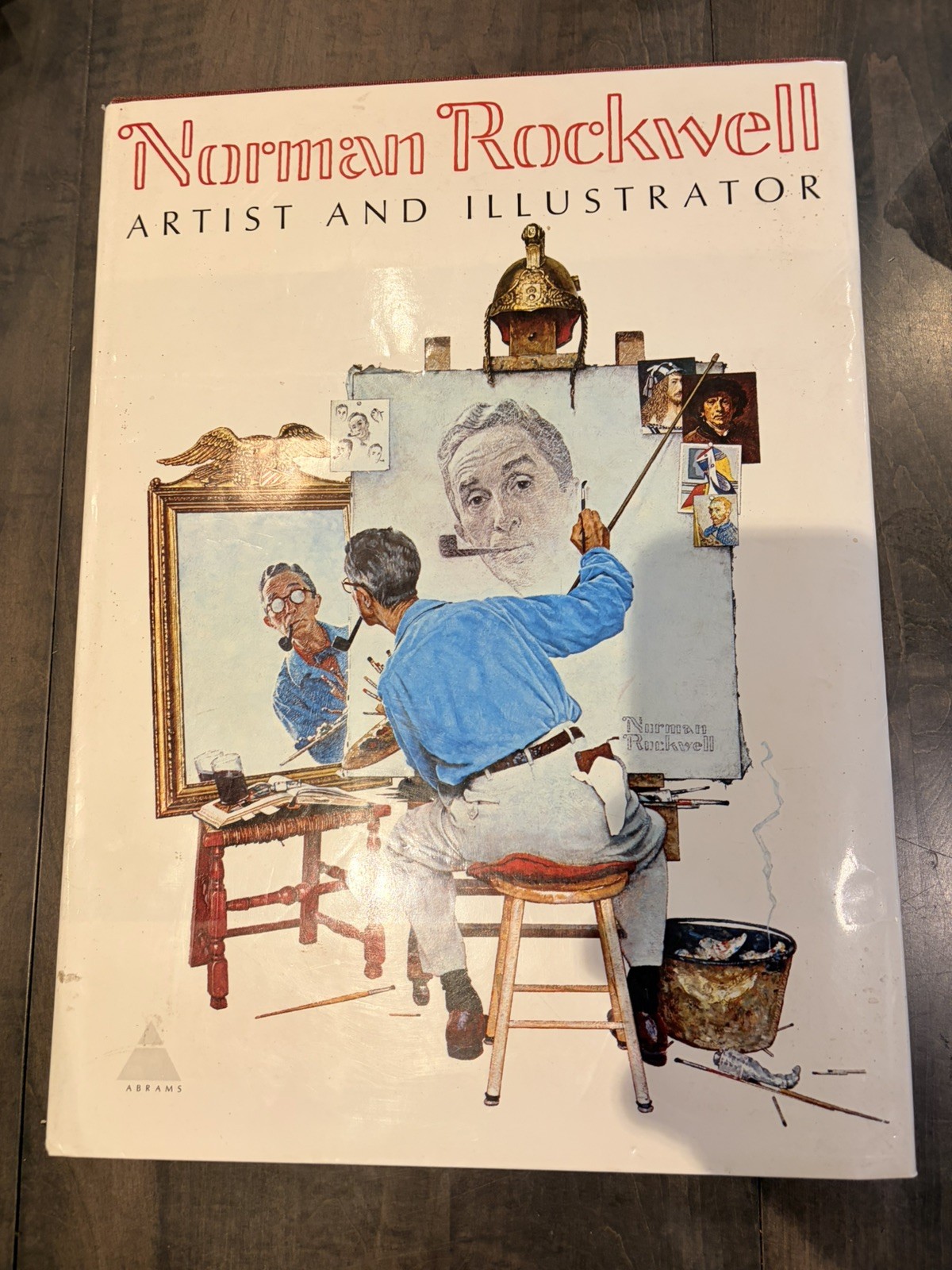 Norman Rockwell Artist And Illustrator LARGE Coffee Table Book 1970 1st Ed. HCDJ