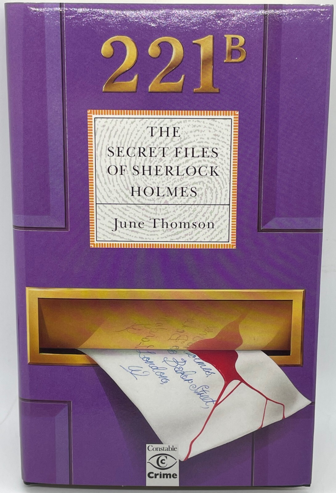 The Secret Files of Sherlock Holmes by June Thomson 1990 Constable Crime