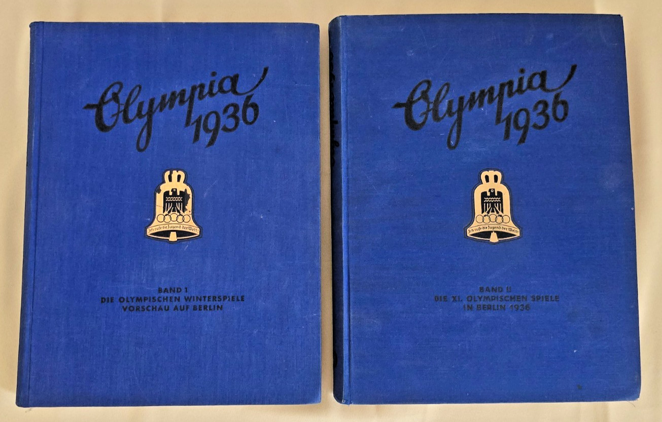 OLYMPIA 1936 Vol 1&2 / Die XI Olympischen Spiele In Berlin Band I & II Rare