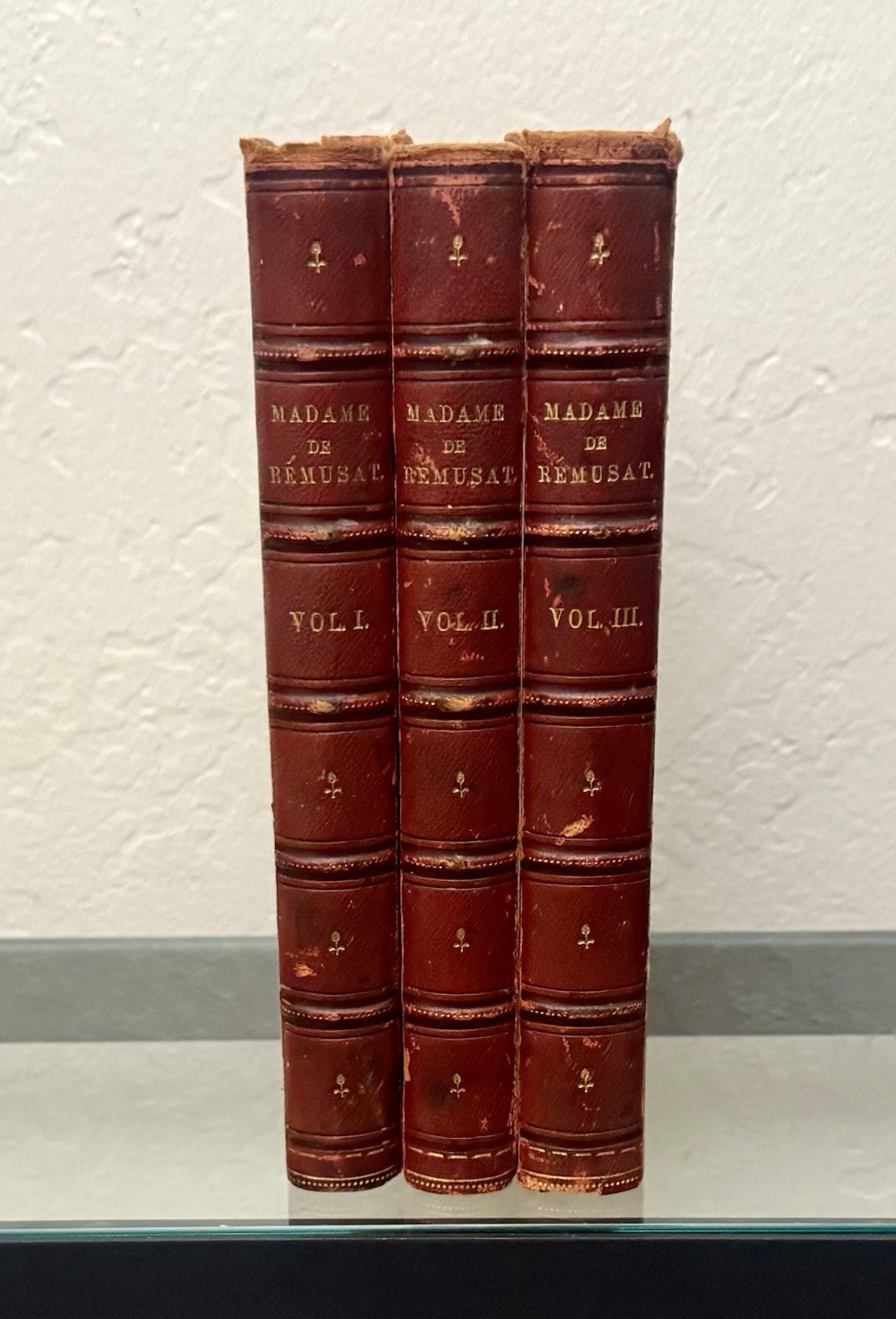 3 Vols. „Memoirs of Madame de Rémusat, 1802-1808“ (1880) Empress Josephine HC