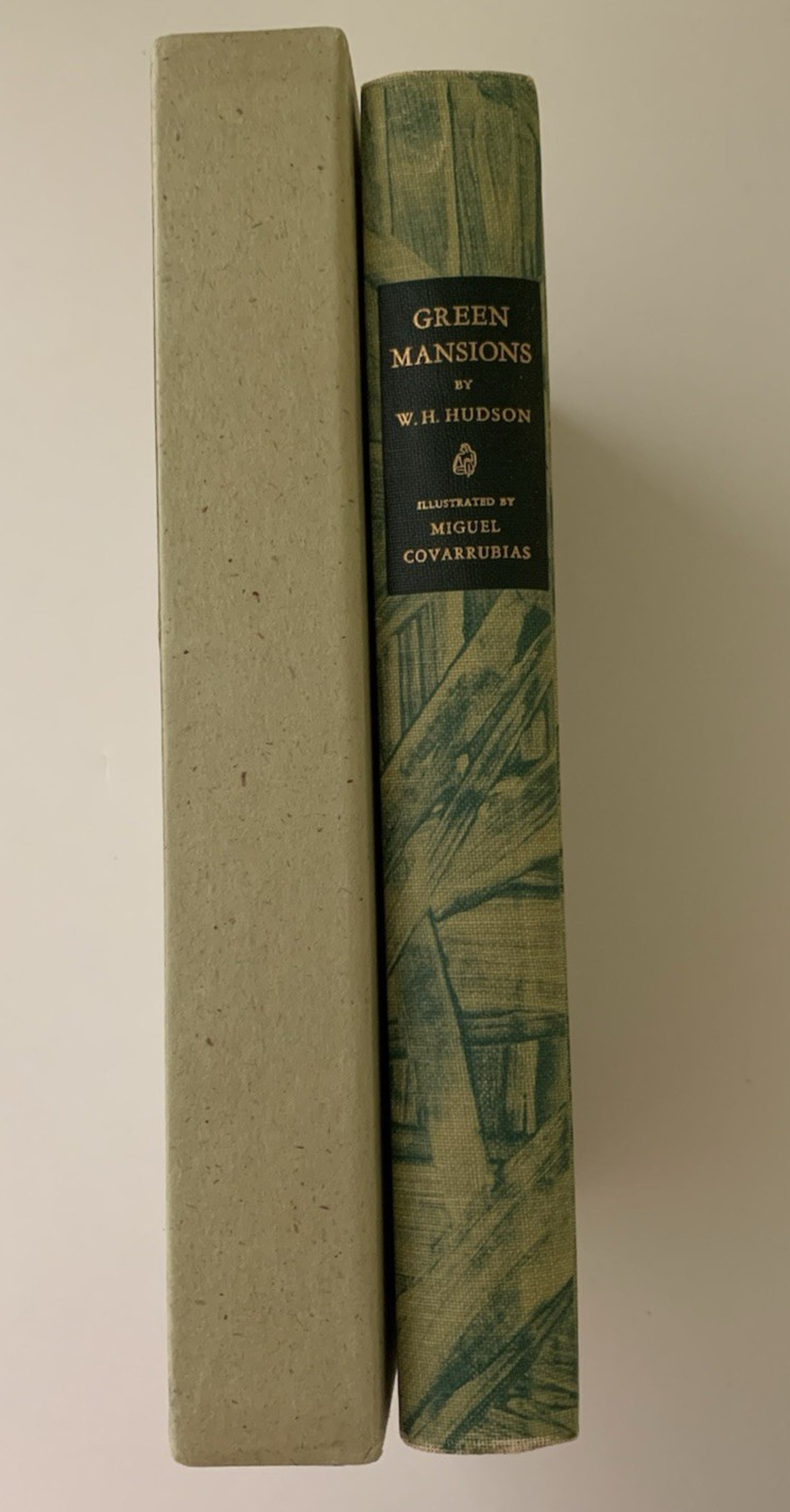Green Mansions by W.H. Hudson (1972, Heritage Press HC w/ Slipcase) Excellent!
