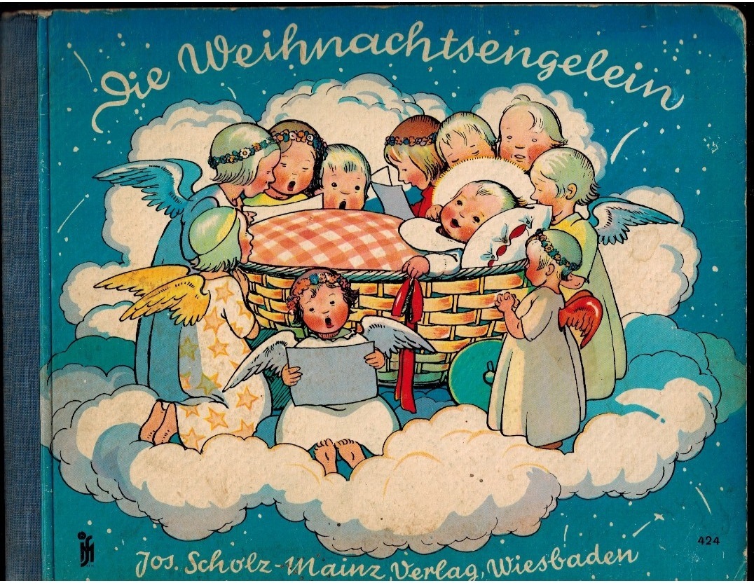 RARE 1940’s German Children’s Silent Night, Die Weihnachtsengelein, Scholz-Mainz