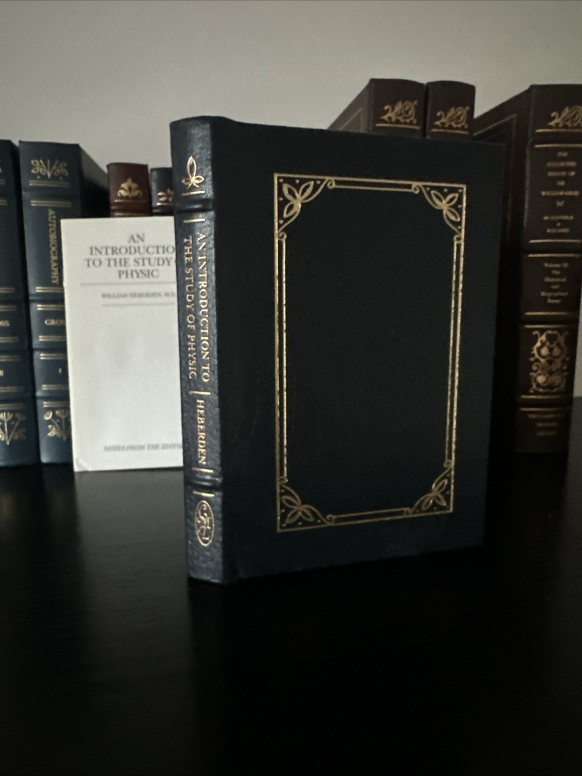 An Introduction To The Study Of Physic Classics of Medicine Leather HB book