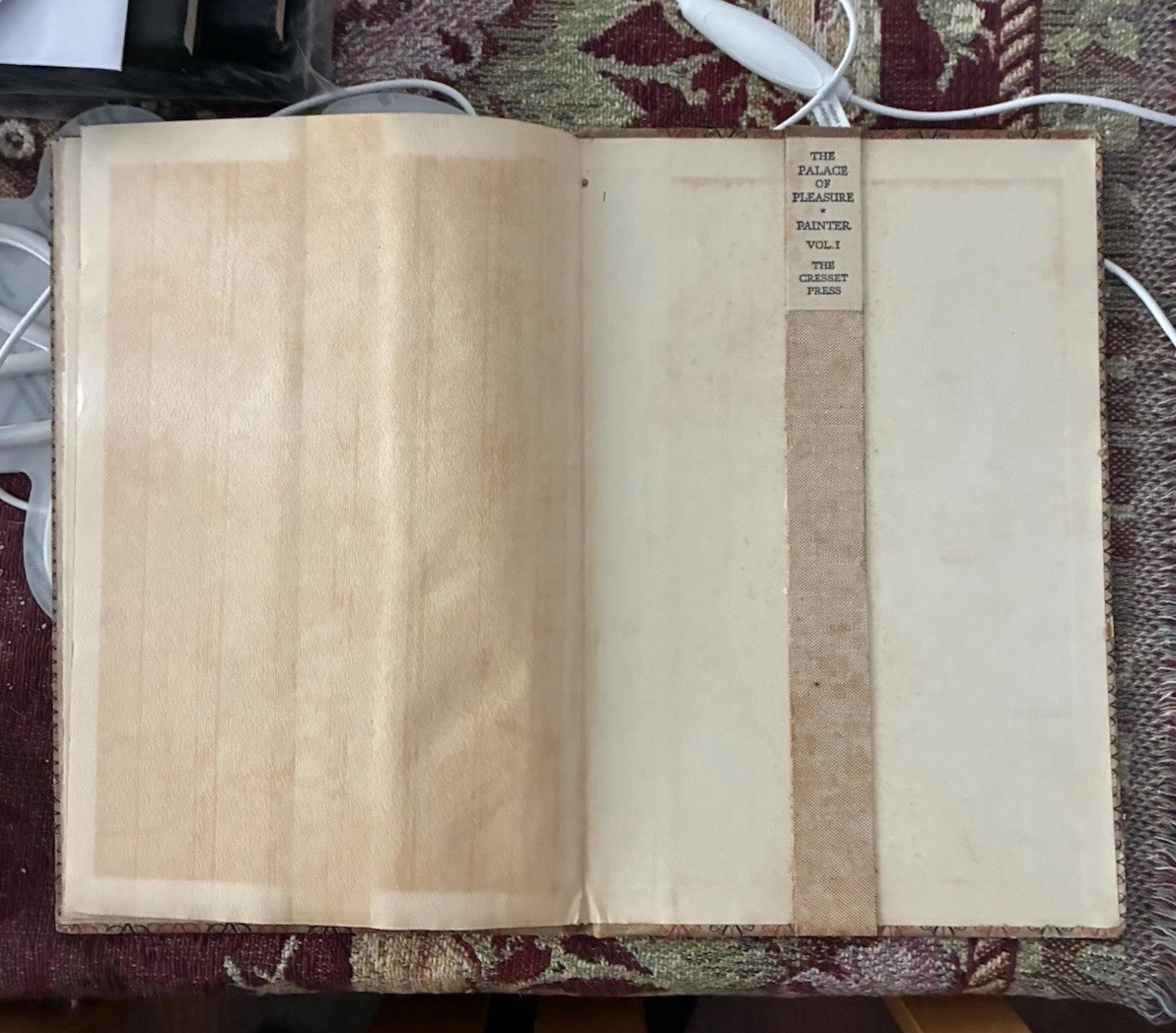 The Palace of Pleasure by William Painter 1929 HB Vol. 1 Limited Edition of 500