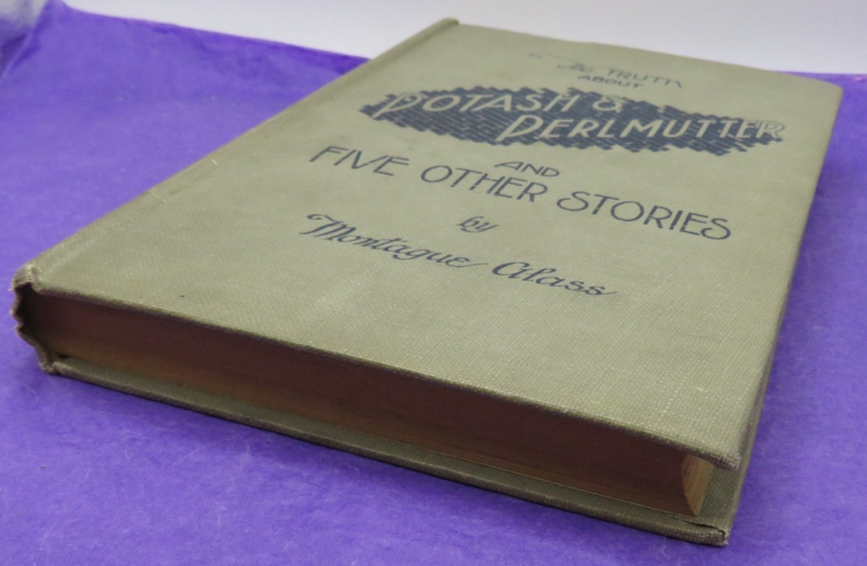 1924 Truth About Potash & Perlmutter & Five Other Stories by Glass, Racine, WI