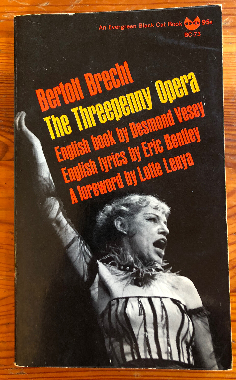 Bertolt Brecht THE THREEPENNY OPERA (1964) pb A Play By