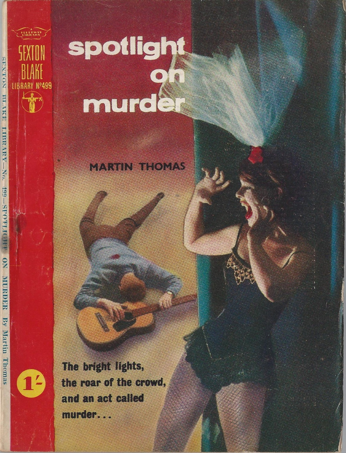 Sexton Blake Library No. 499 UK Spotlight on Murder by Martin Thomas