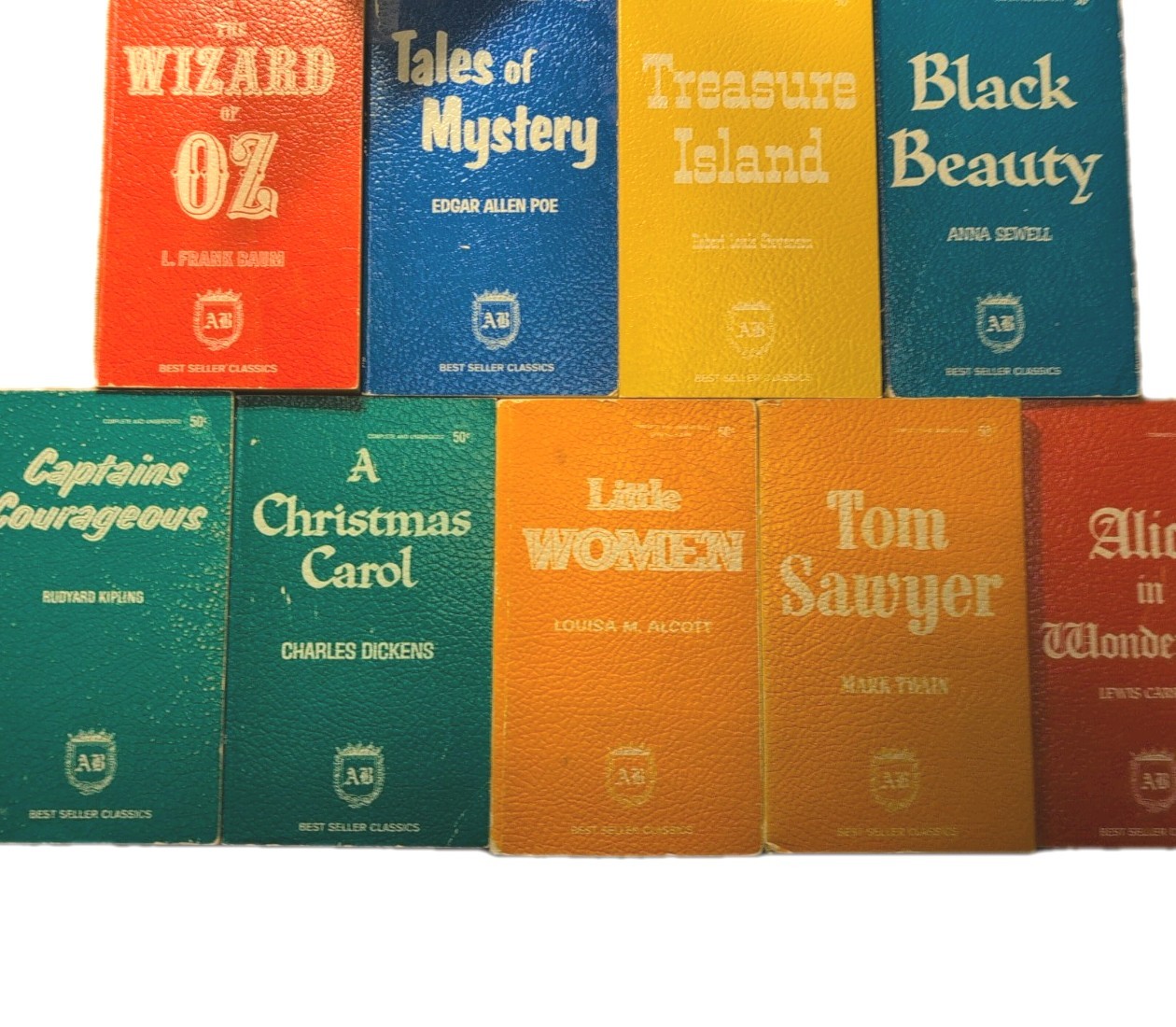Vintage Children’s Classics Lot of 9 PB Illustrated