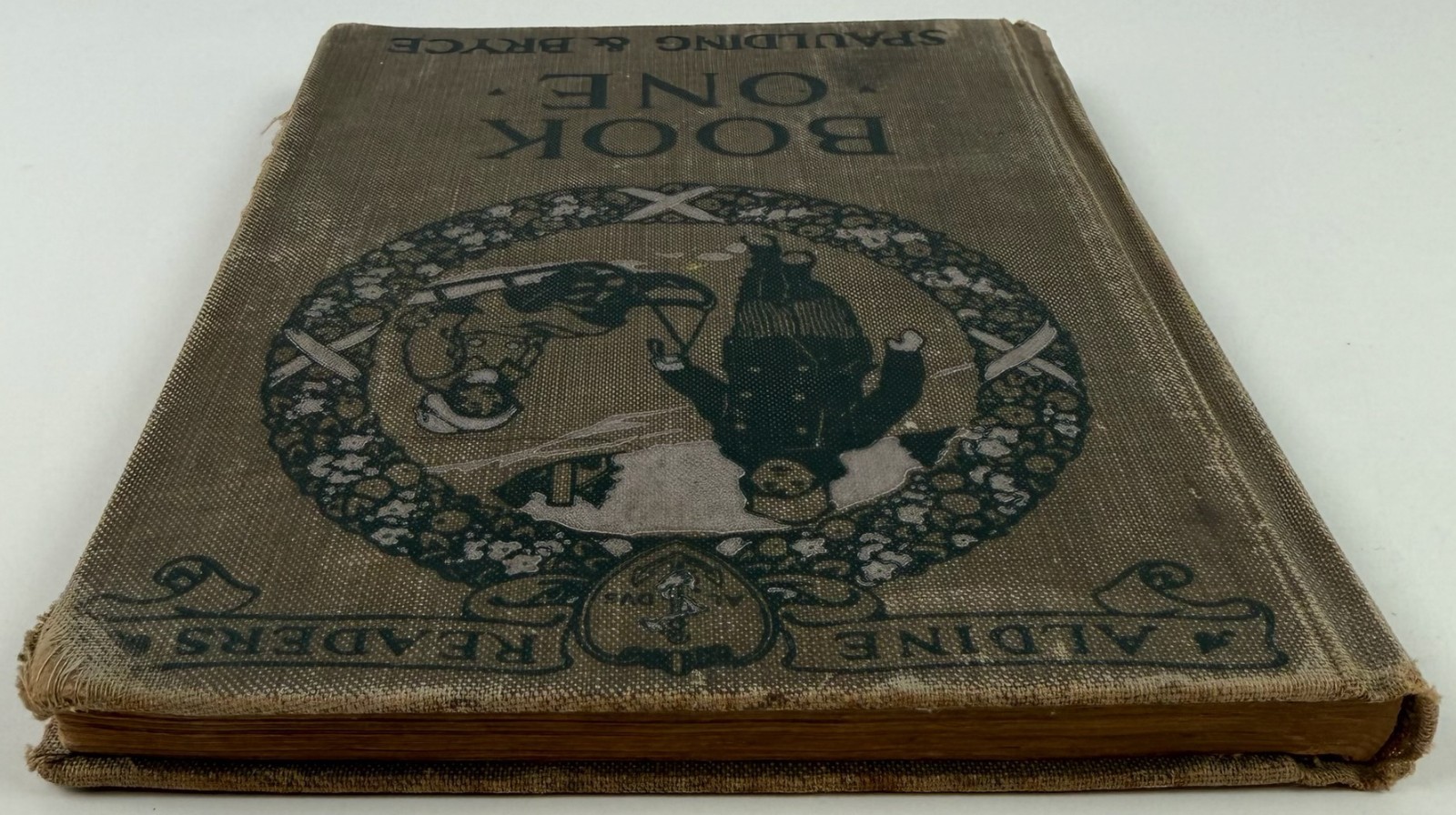 Aldine Readers Book One by Bryce & Spaulding 1916 School Reader Hardcover