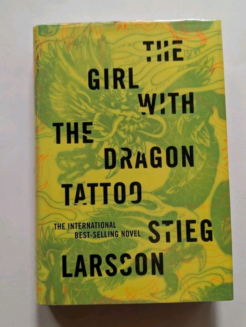 Girl with the Dragon Tattoo Stieg Larsson 2008 First American Edition HCDJ