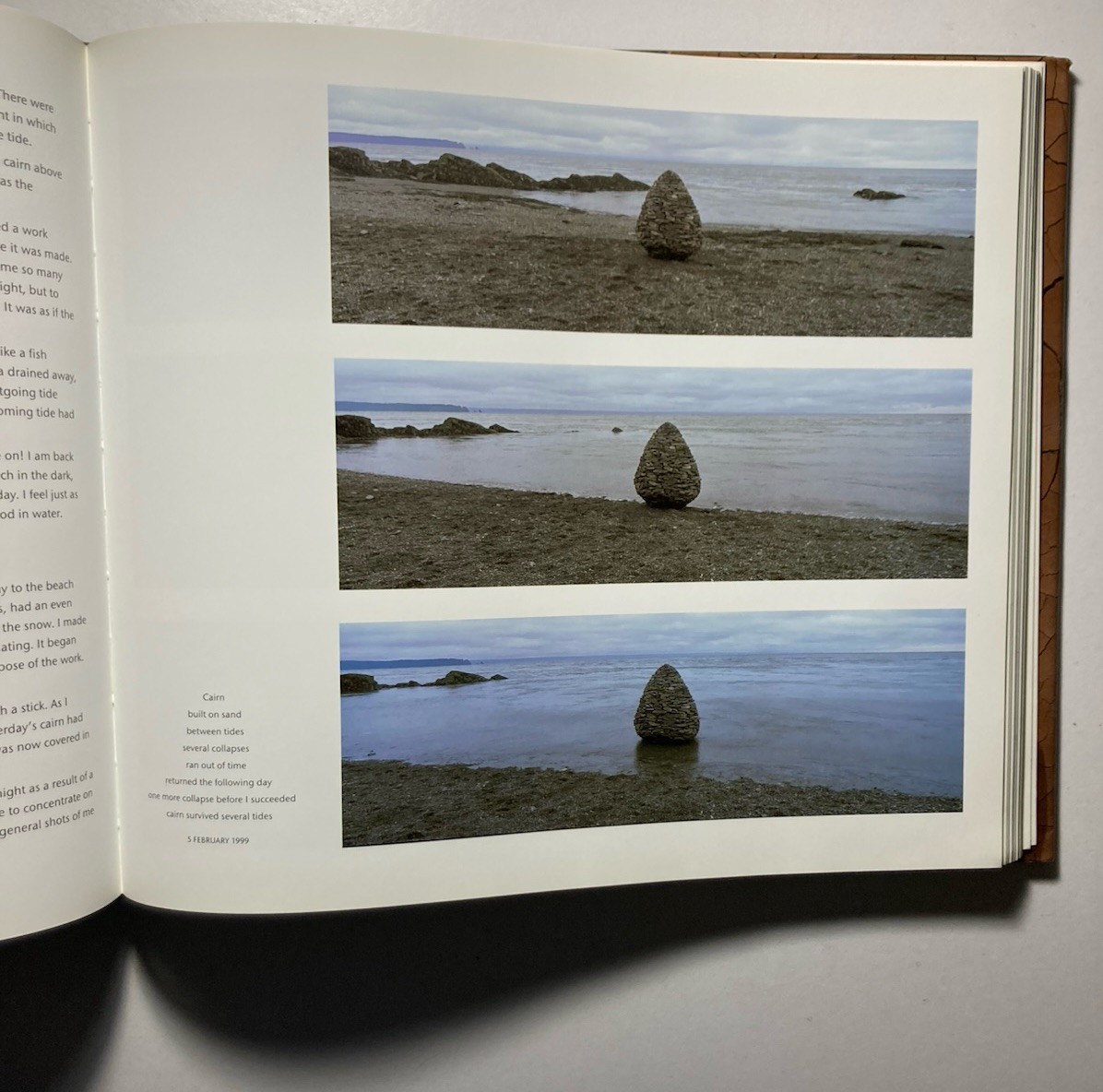 ANDY GOLDSWORTHY “Time” 2000 First Edition 7th Print HARDCOVER Harry N. Abrams