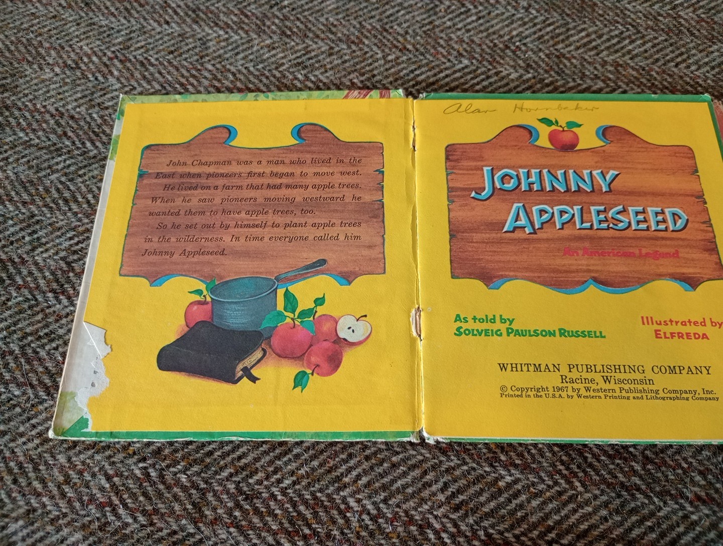 Tell A Tale Books Vintage Lot Of 7 Children’s Books 1960s