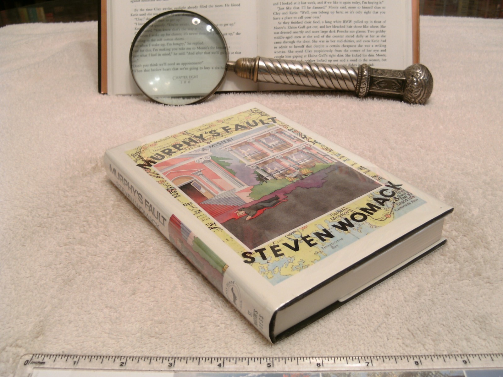 Steven Womack *MURPHY’S FAULT* HC/DJ 1st Edition – 1st Printing