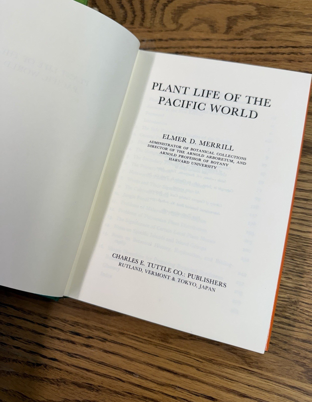 Plant Life of the Pacific World Merrill 1947 MacMillan 1981 Tuttle HC DJ books