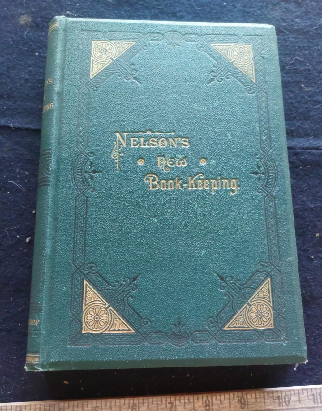 Nelson’s New Book-Keeping 1885 business book keeping