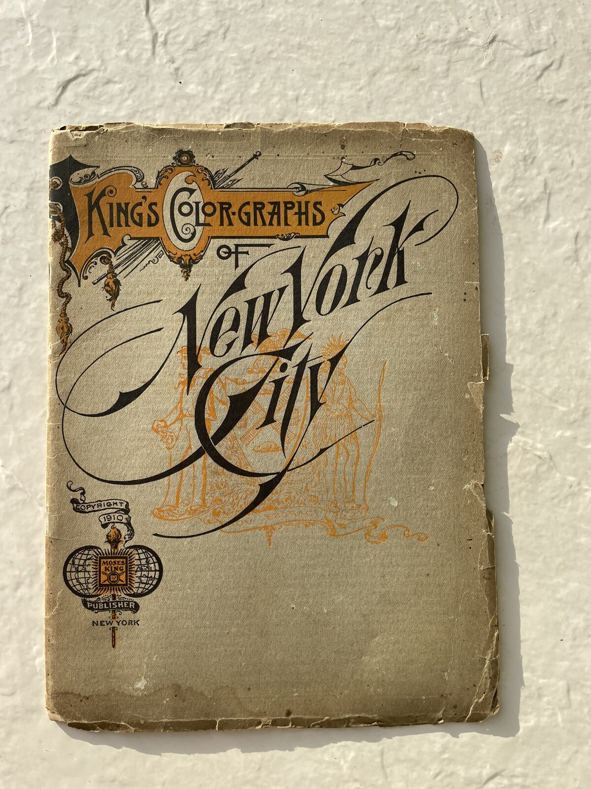 William Wirt Mills / King’s color-graphs of New York City 1910 Americana