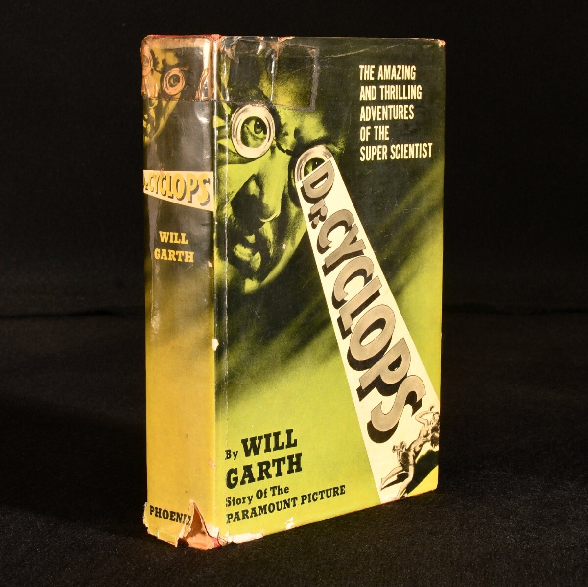 1940 Dr Cyclops Will Garth First Edition Dust Wrapper Story of the Paramount …