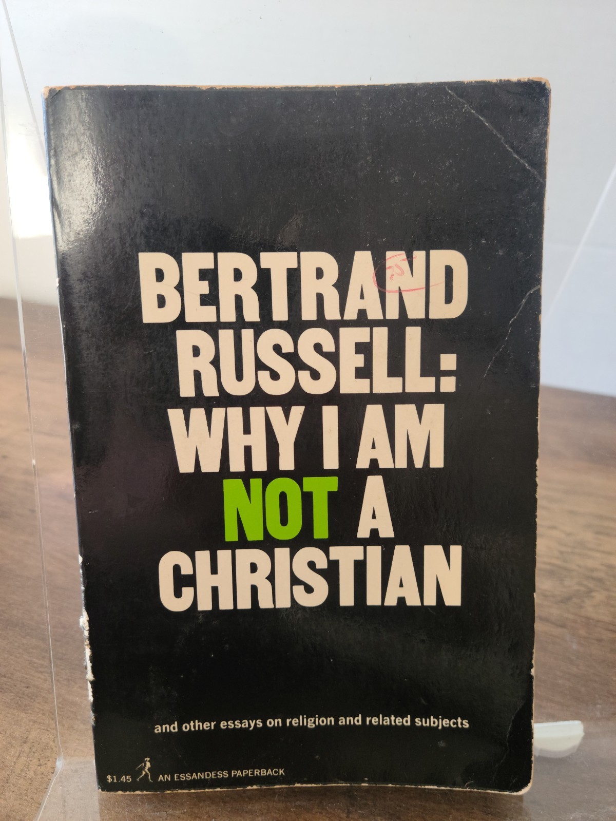 Bertrand Russell Why I Am Not a Christian 1964 Simon & Schuster Philosophy Book
