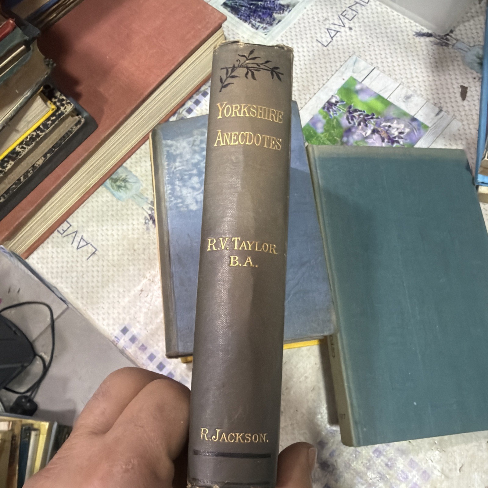 1883 YORKSHIRE ANECDOTES Rev Taylor REMARKABLE INCIDENTS in Lives of Men & Women
