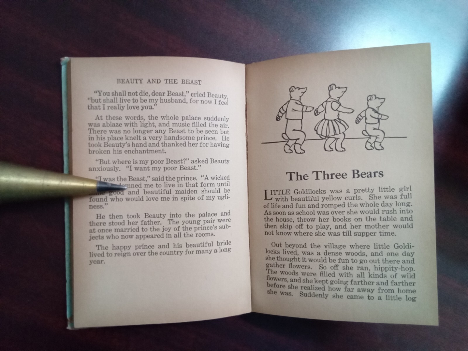 Whitman Hardcover The Blue Book of Children’s Stories 1940’s Vintage VG
