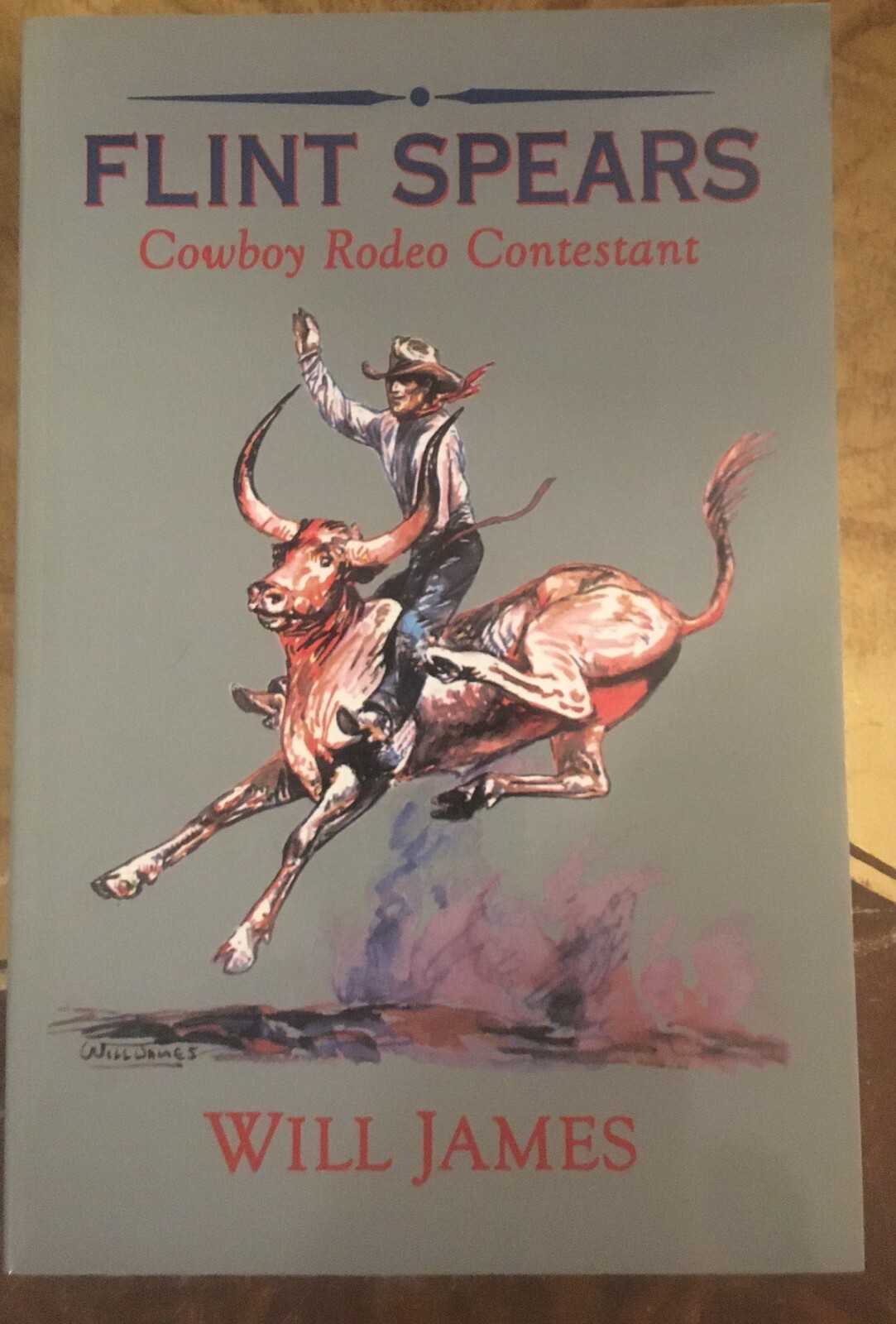 Will James – Flint Spears Cowboy Rodeo Contestant, Montana, Mountain Press 2002
