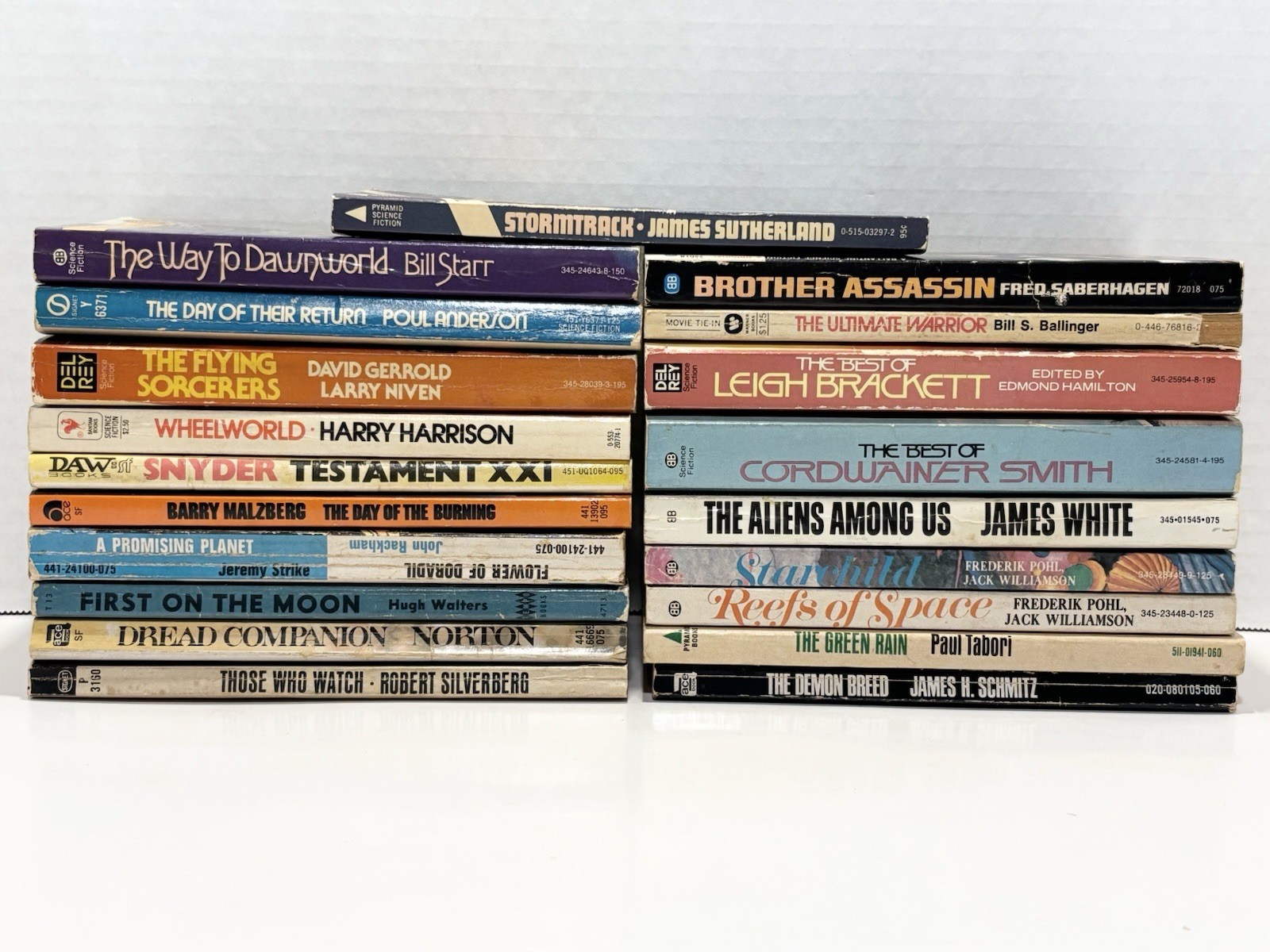 Vintage 60’s-70’s Sci-Fi Paperbacks Lot Of 20 | Norton, Niven, Pohl & More