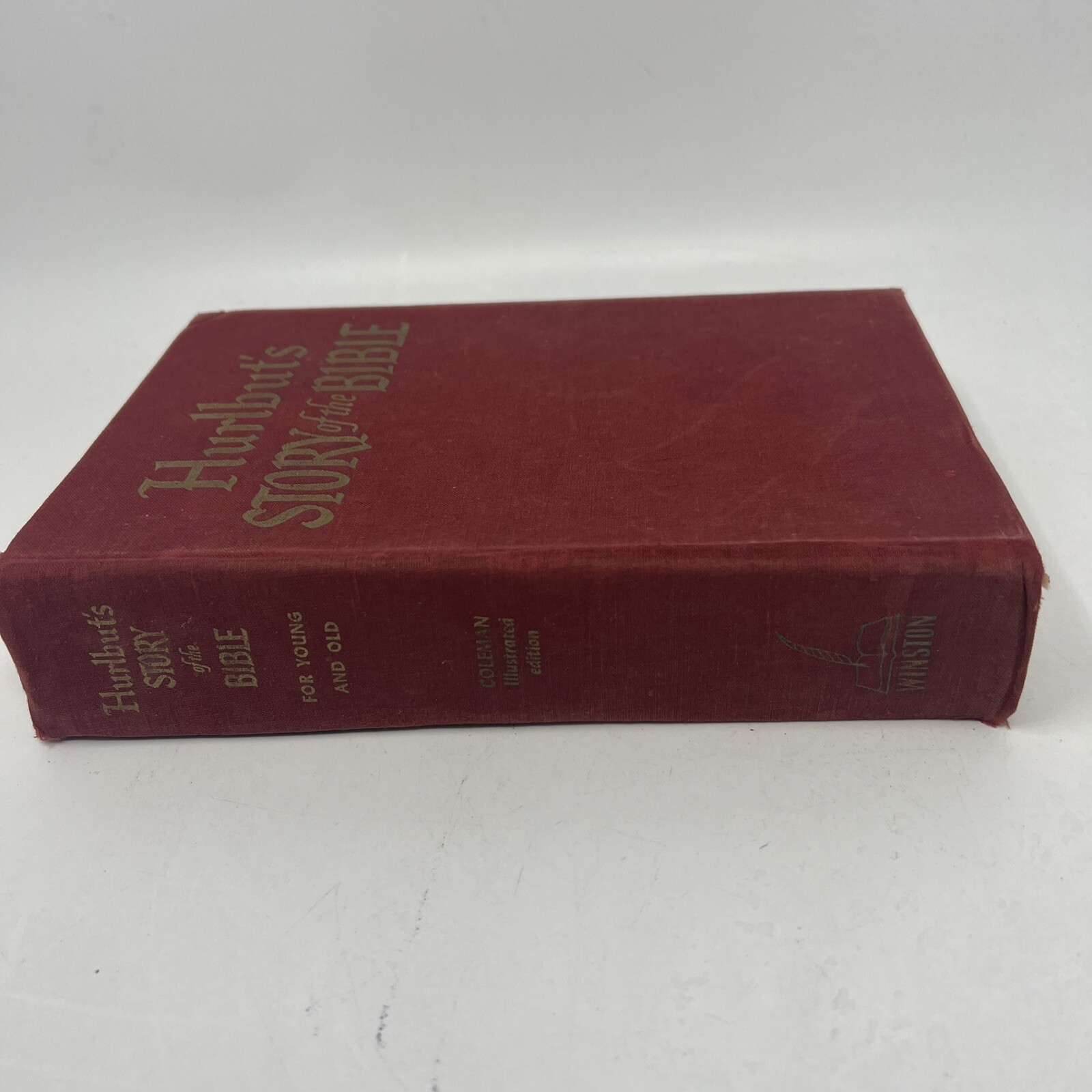 Hurlbut’s story of the Bible 1957 Ralph Pallen Coleman Illustrated New Edition