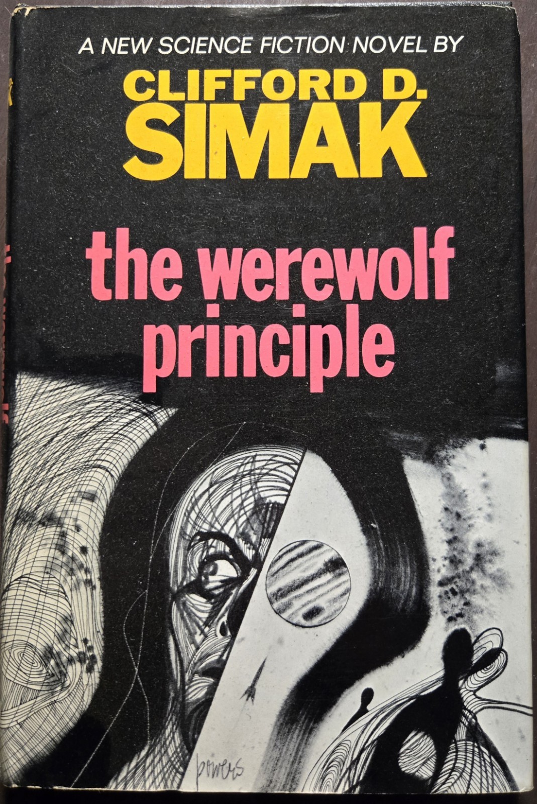 Clifford D. Simak’s The Werewolf Principle 1967 Hardcover. Science Fiction Novel
