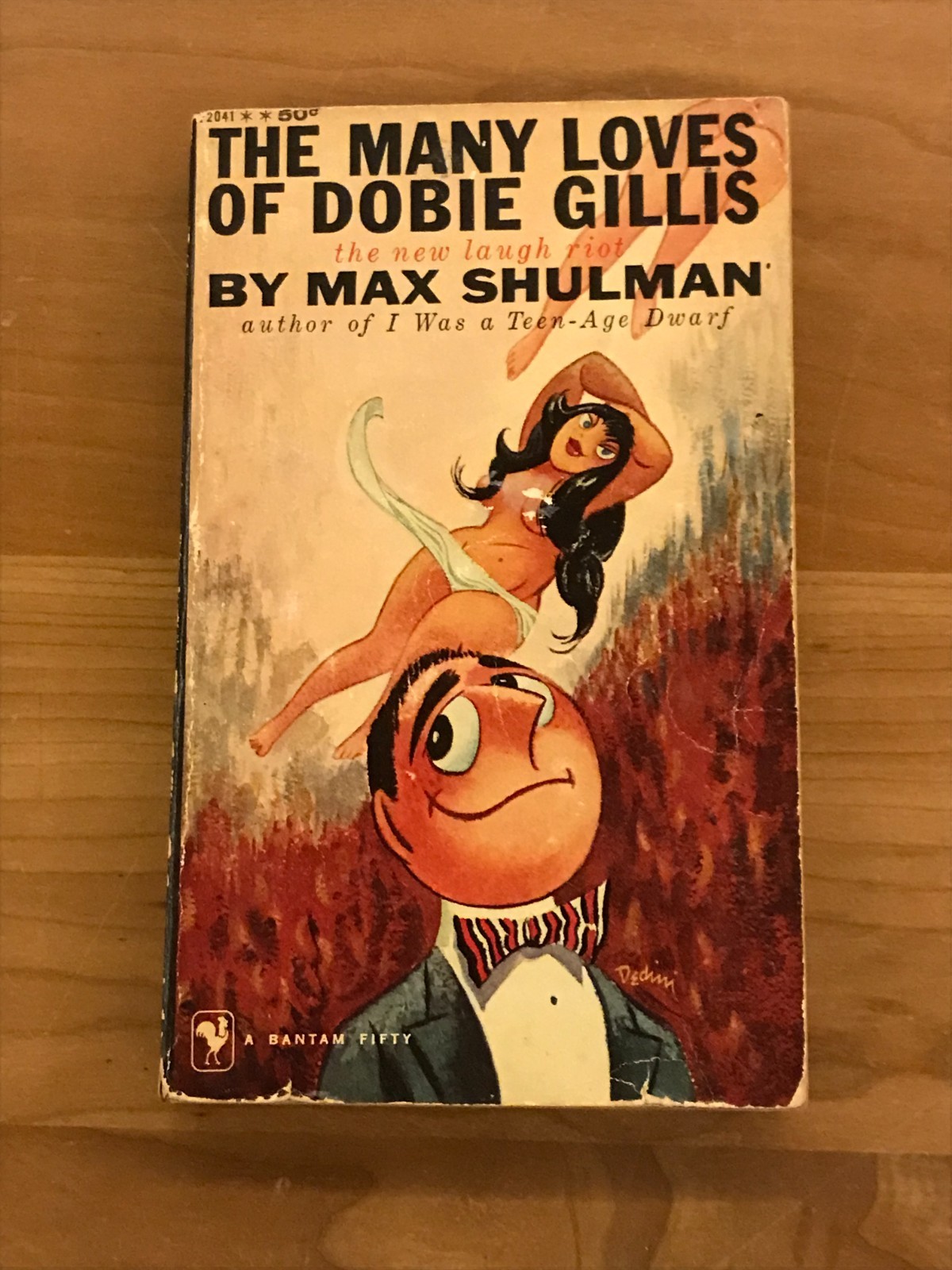 1960 The Many Loves of Dobie Gillis by Max Shulman Paperback Book