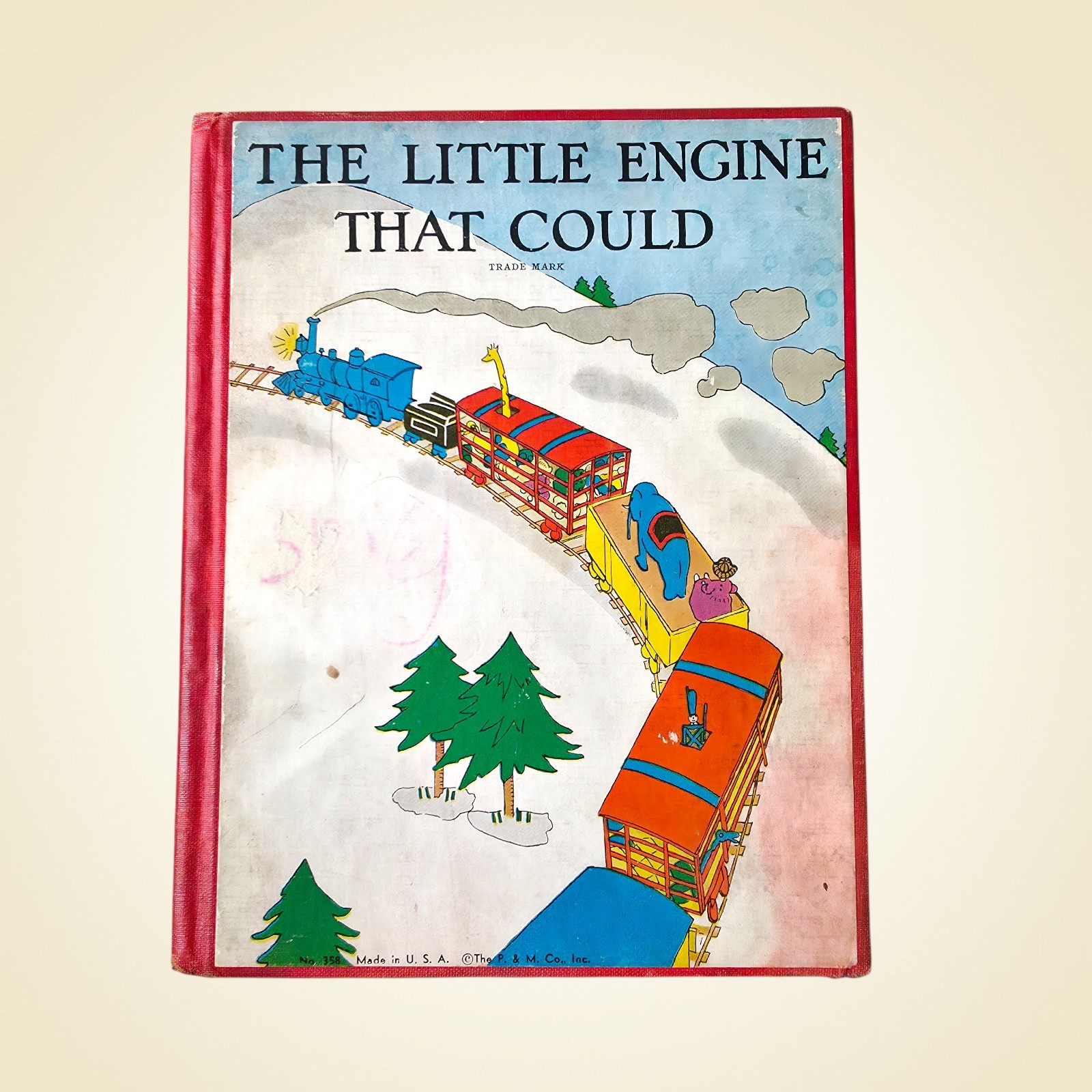 The Little Engine That Could First Edition Platt & Munk 1930 Hardcover No. 358