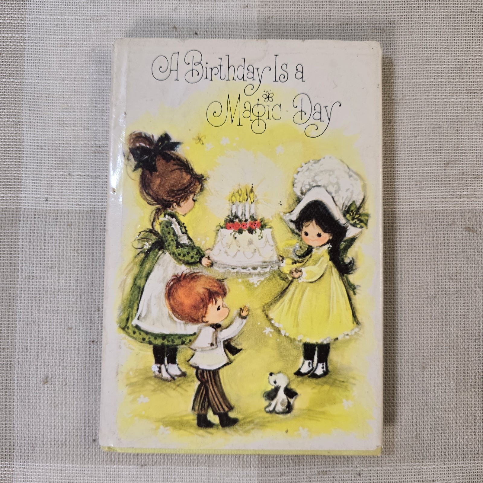 Vintage Hallmark Editions ~ A Birthday is a Magic Day ~ Hardcover 1970s