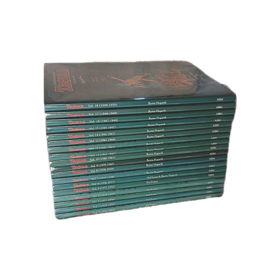 Tarzan In Color – NBM Vol 1-18 Hal Foster Burne Hogarth – Edgar Rice Burroughs