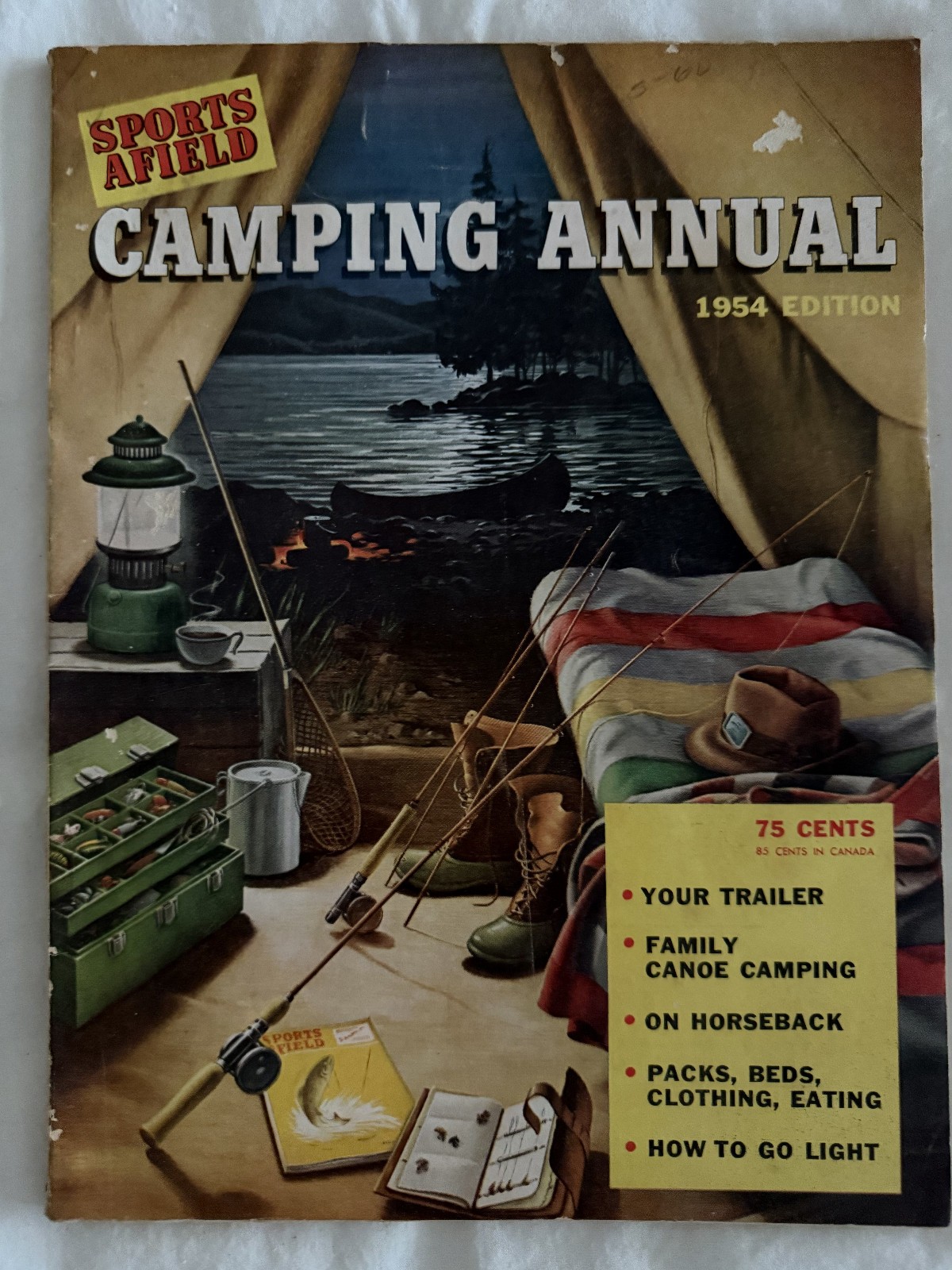 Sports Afield Camping Annual, 1954, Good cond.
