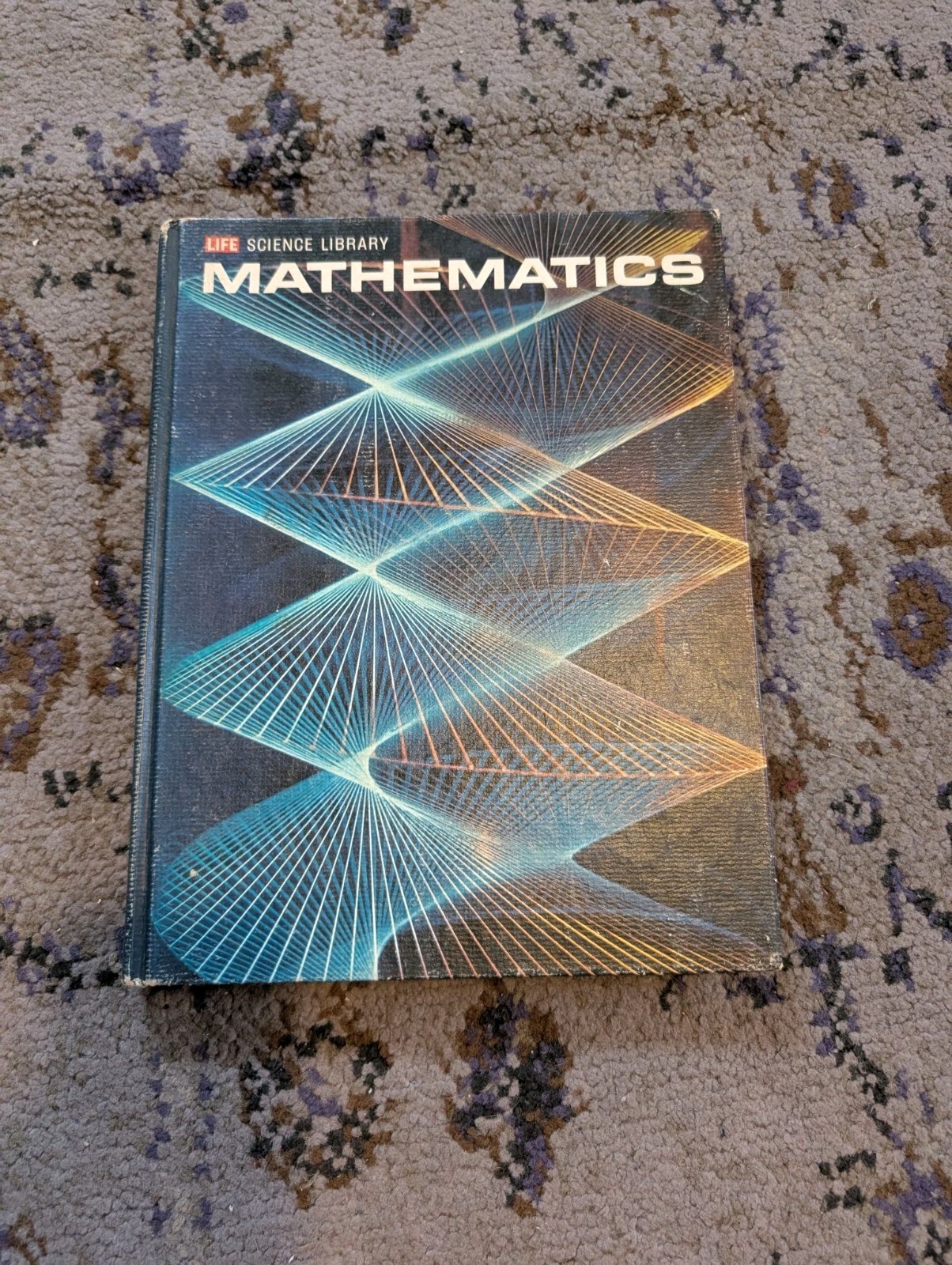 Vintage 1963 Life Science Library Mathematics Hardcover Book Life On Earth