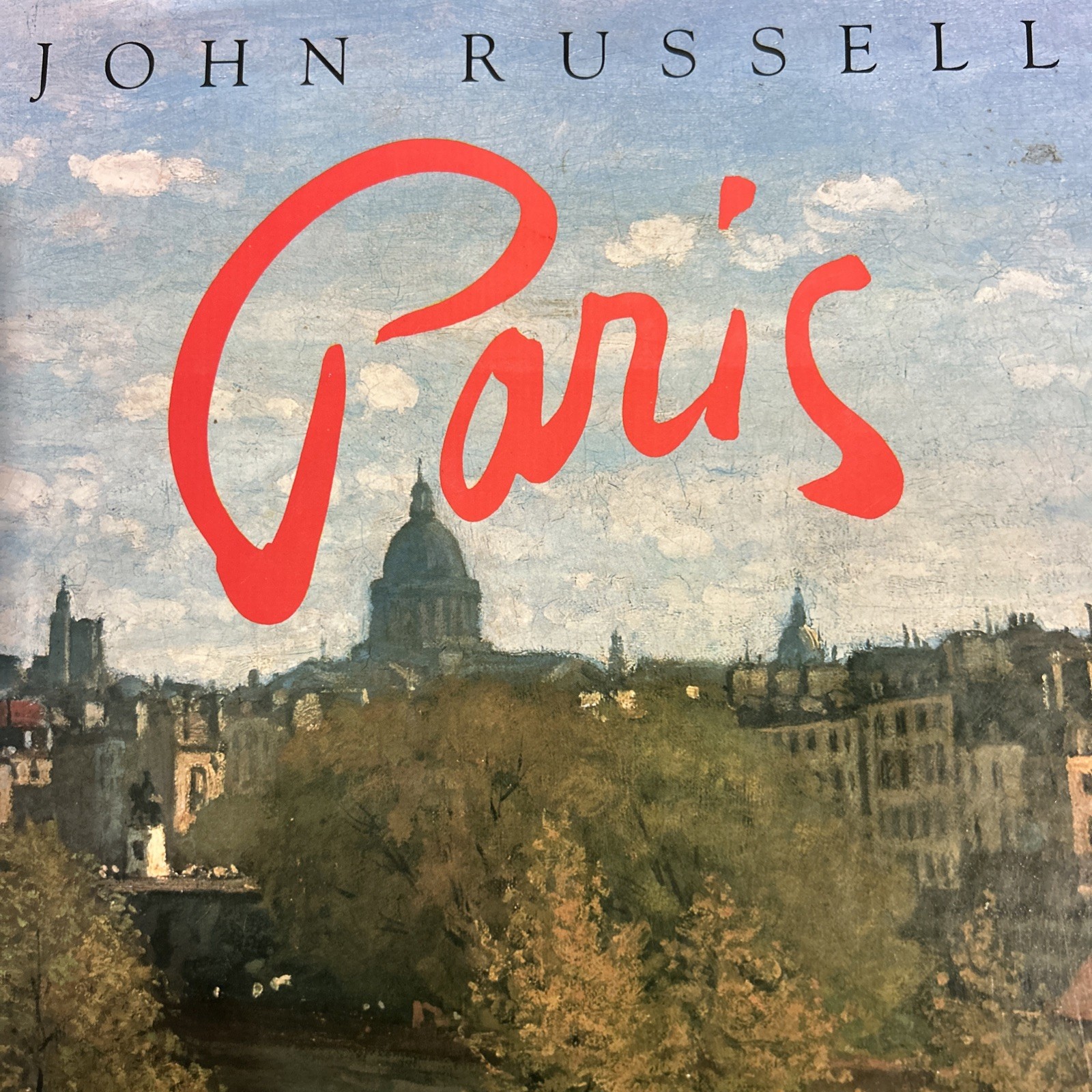 PARIS Hardcover Book (1983) John Russell by Harry N. Abrams Inc Printed In Japan