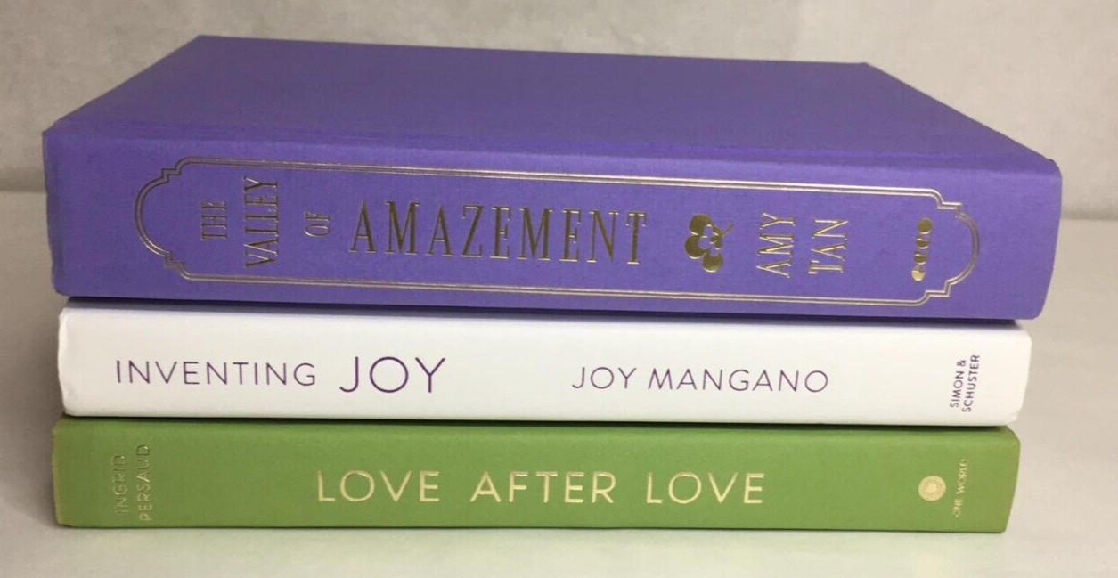 Lot of 3 HC Books – GENDERQUEER Pride Flag Shades LGBTQ+ Decor Display Props