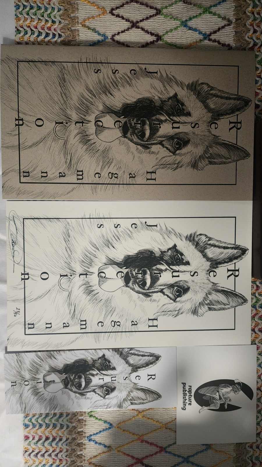 Resurrection By Jess Hagemann Rapture Publishing Chapbook Signed +Art Print