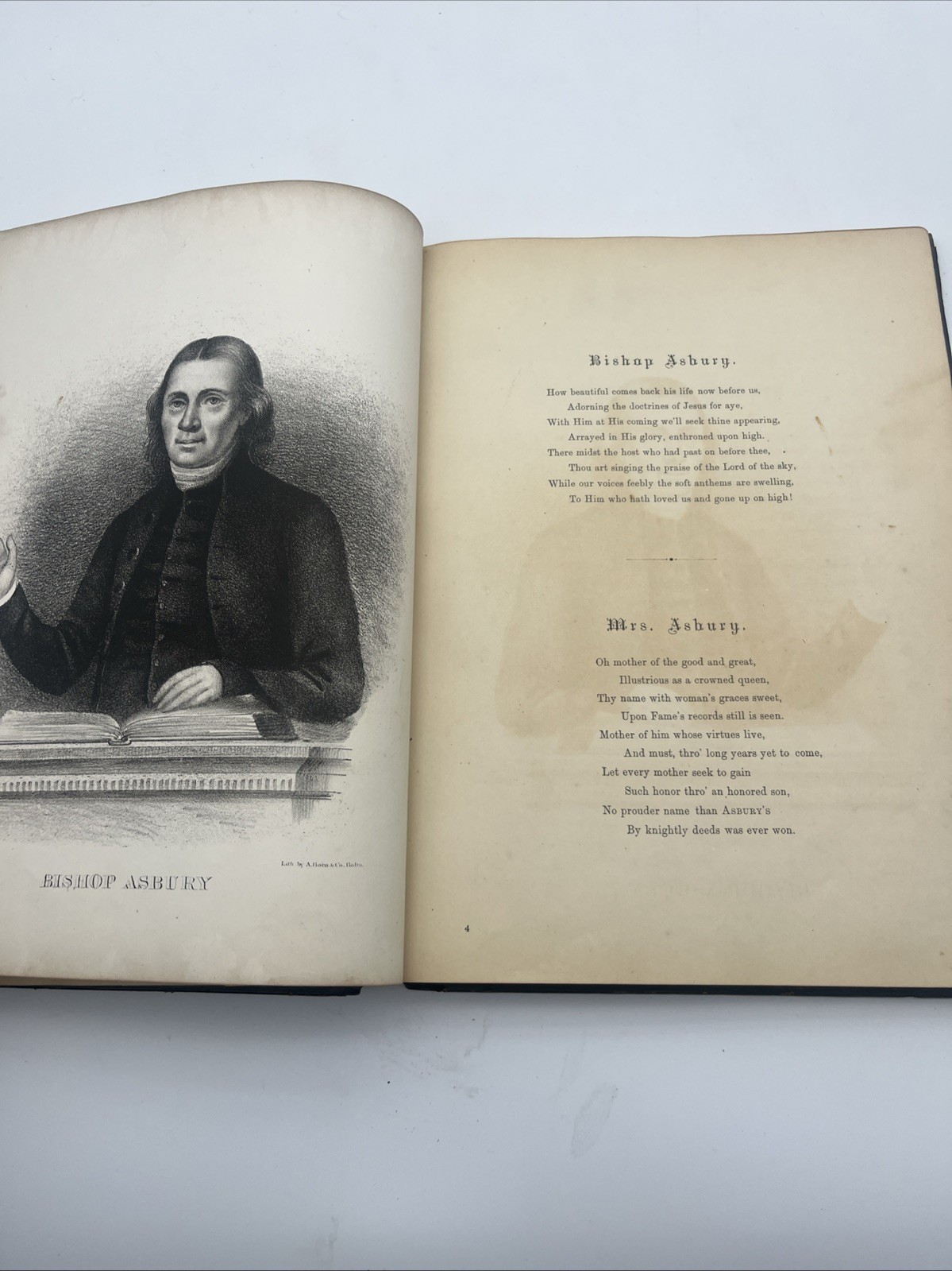 Centenary Pictorial Album, Early History Methodism Maryland Long Family History