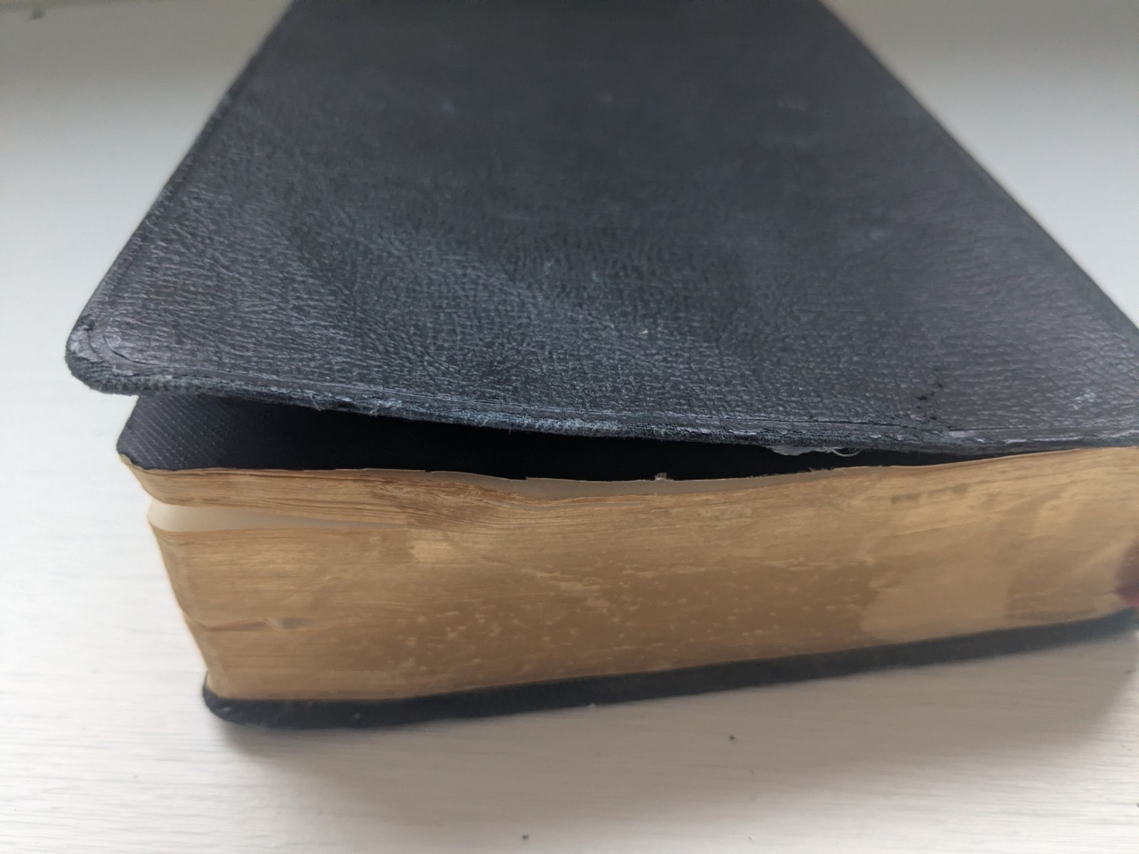 Black Leather The Berkeley Version in Modern English Bible Vintage 1962