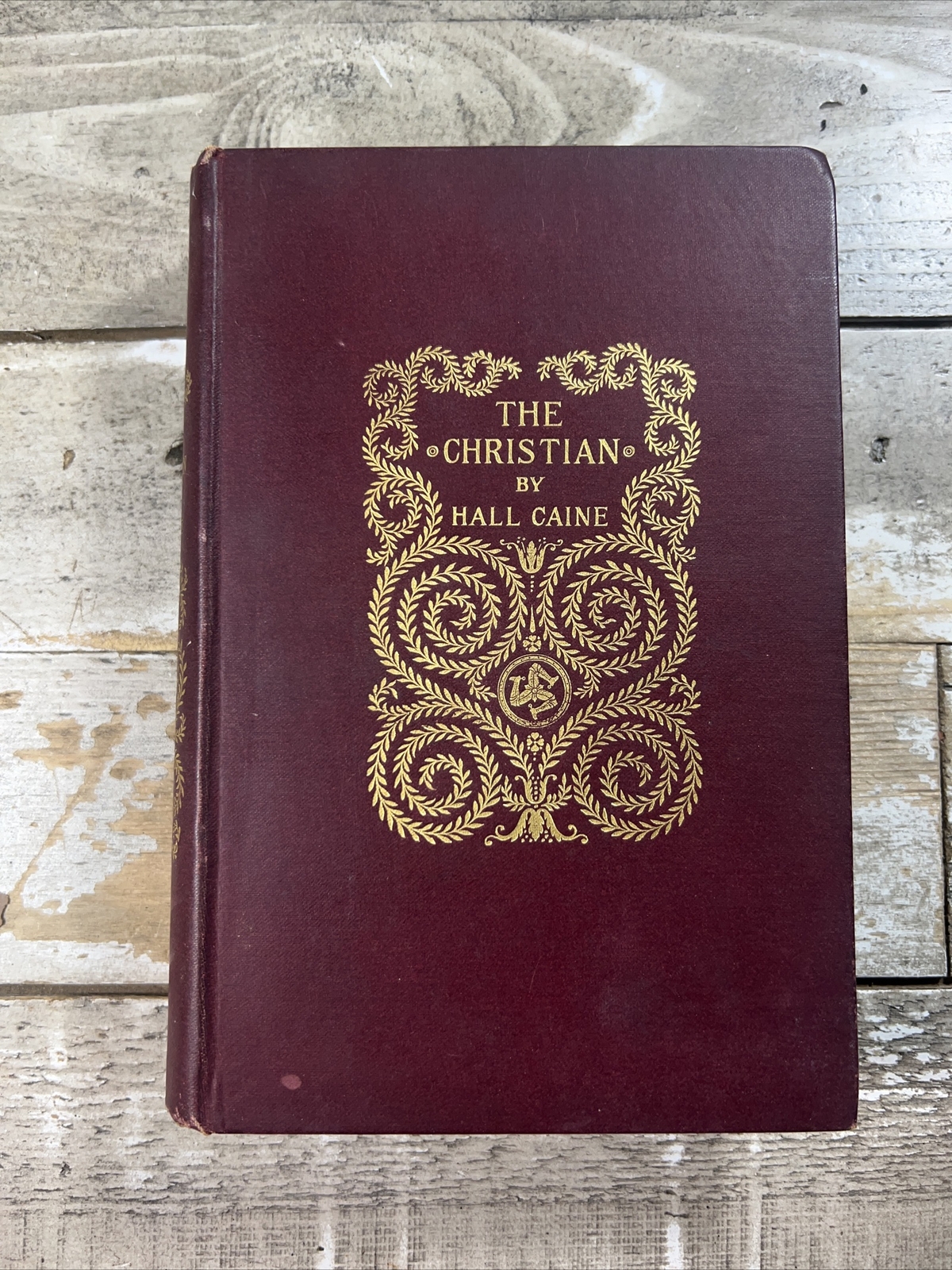 1898 Antique Religious Fiction Book „The Christian: A Story“
