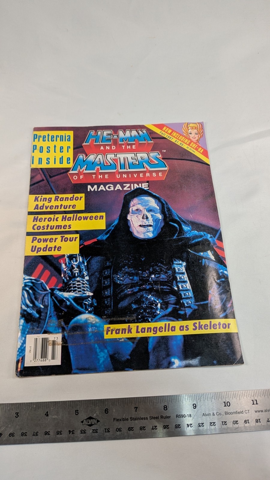 HE-MAN AND THE MASTERS OF THE UNIVERSE MAGAZINE FALL 1987