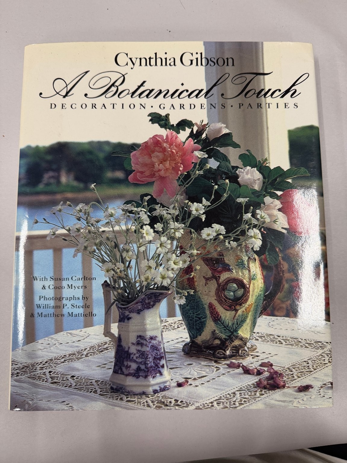 A Botanical Touch Cynthia Gibson 1990 Decoration Gardens Parties Floral Design
