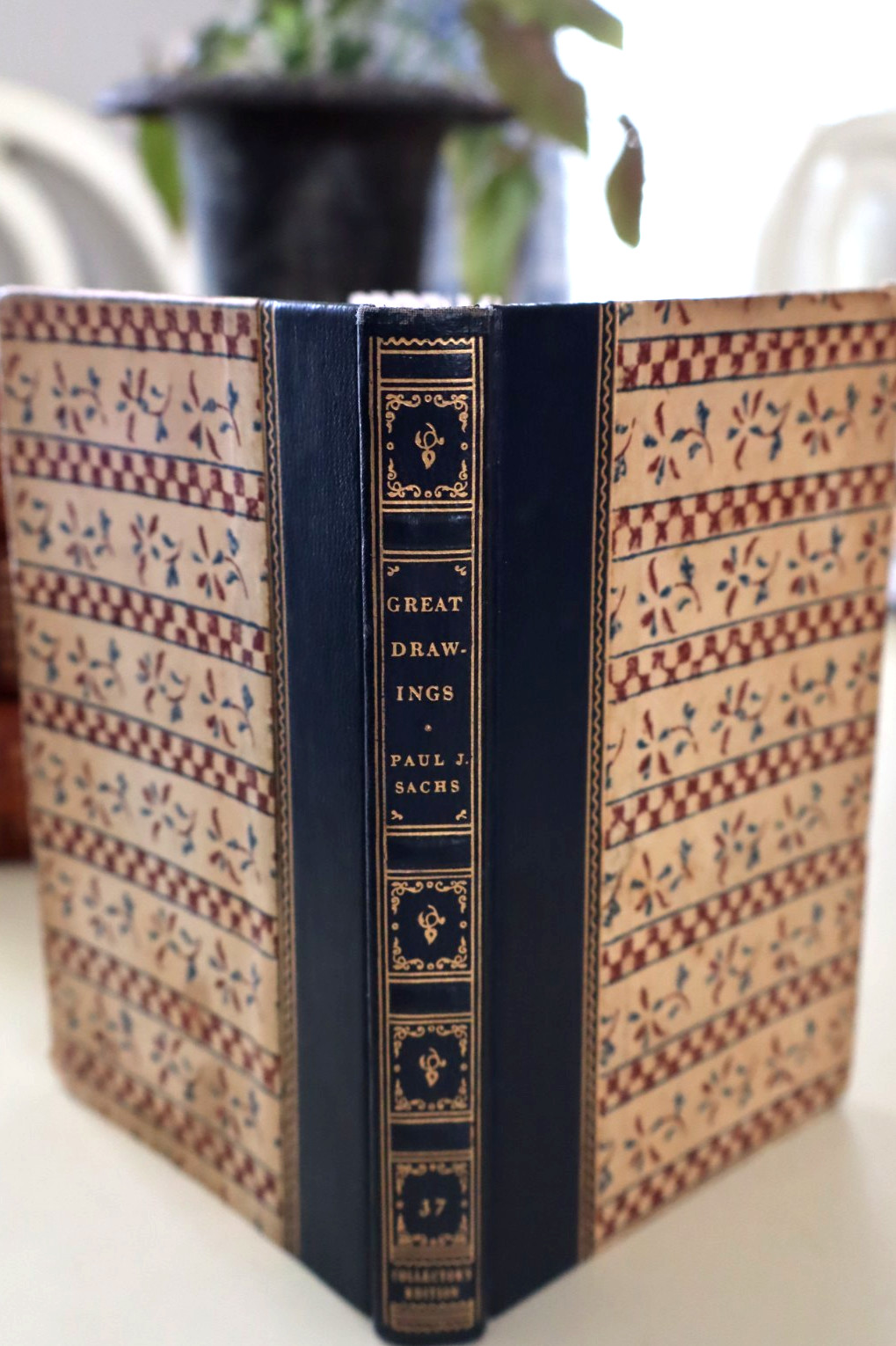 RARE VINTAGE BOOK; THE POCKET BOOK OF GREAT DRAWINGS, PAUL J SACHS, COLLEC ED 51
