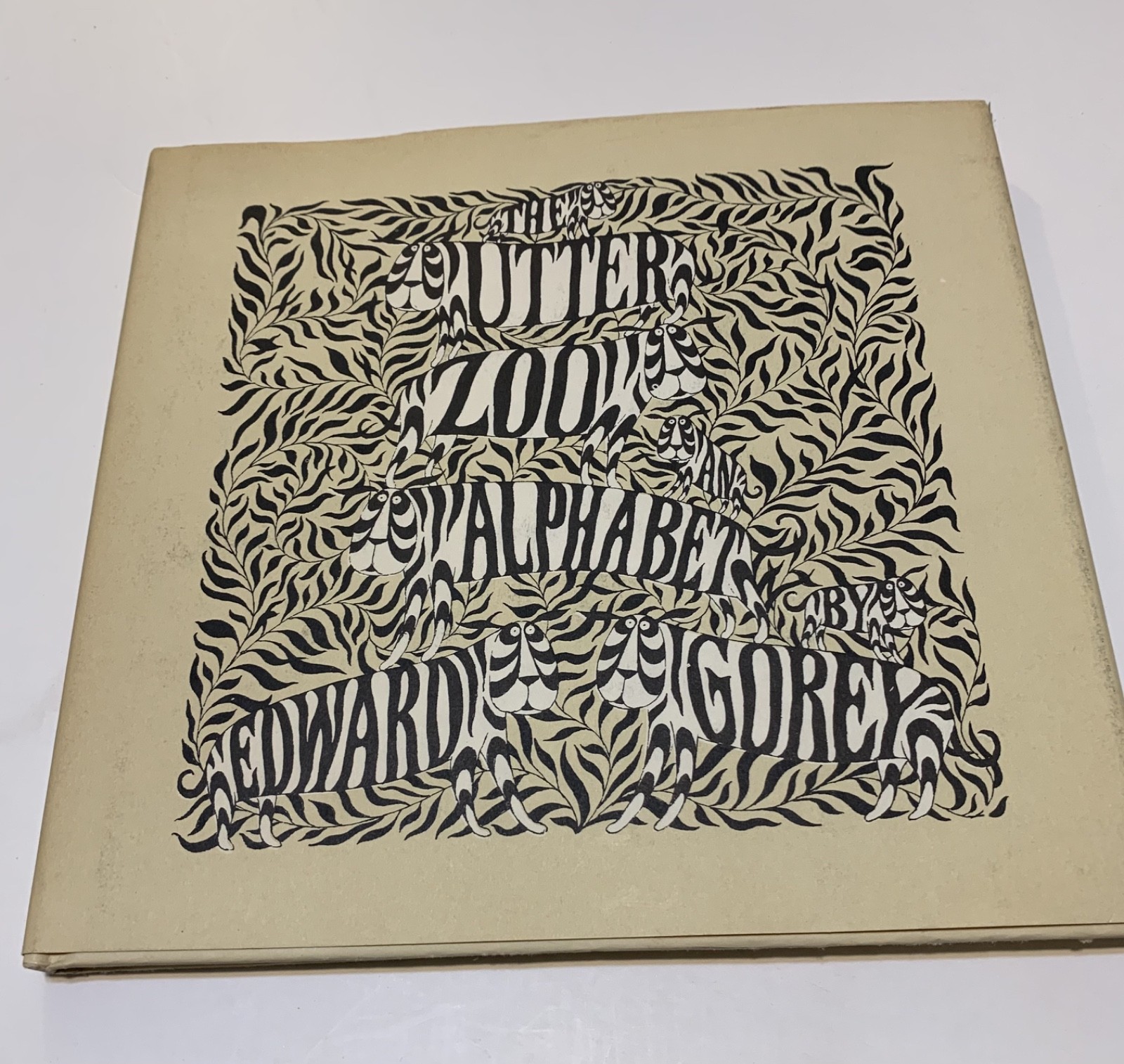 THE UTTER ZOO by EDWARD GOREY – 1967 1ST Edition Hardcover w jacket