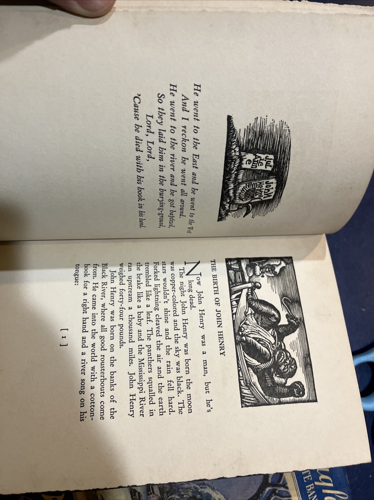 John Henry, Roark Bradford, JJ Lankes Illustr. First Edition, 1931 HC