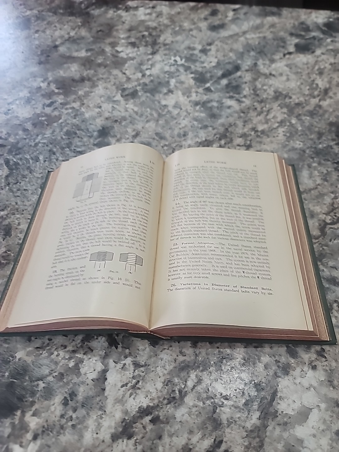 1914 – ICS Reference Library 258 Drilling Lathe Work Boring Bench Work Hardcover