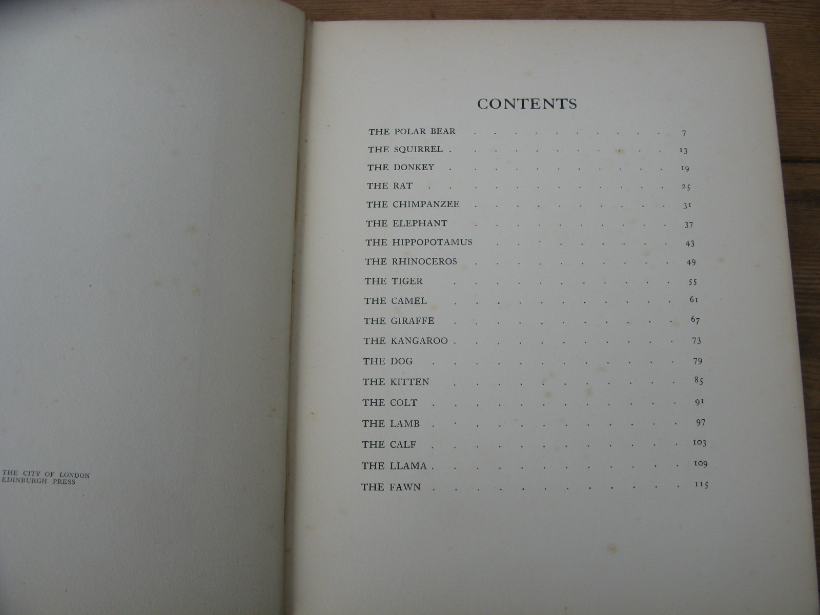 1911 The Book of Baby Beasts- Detmold SIGNED 1st Edition