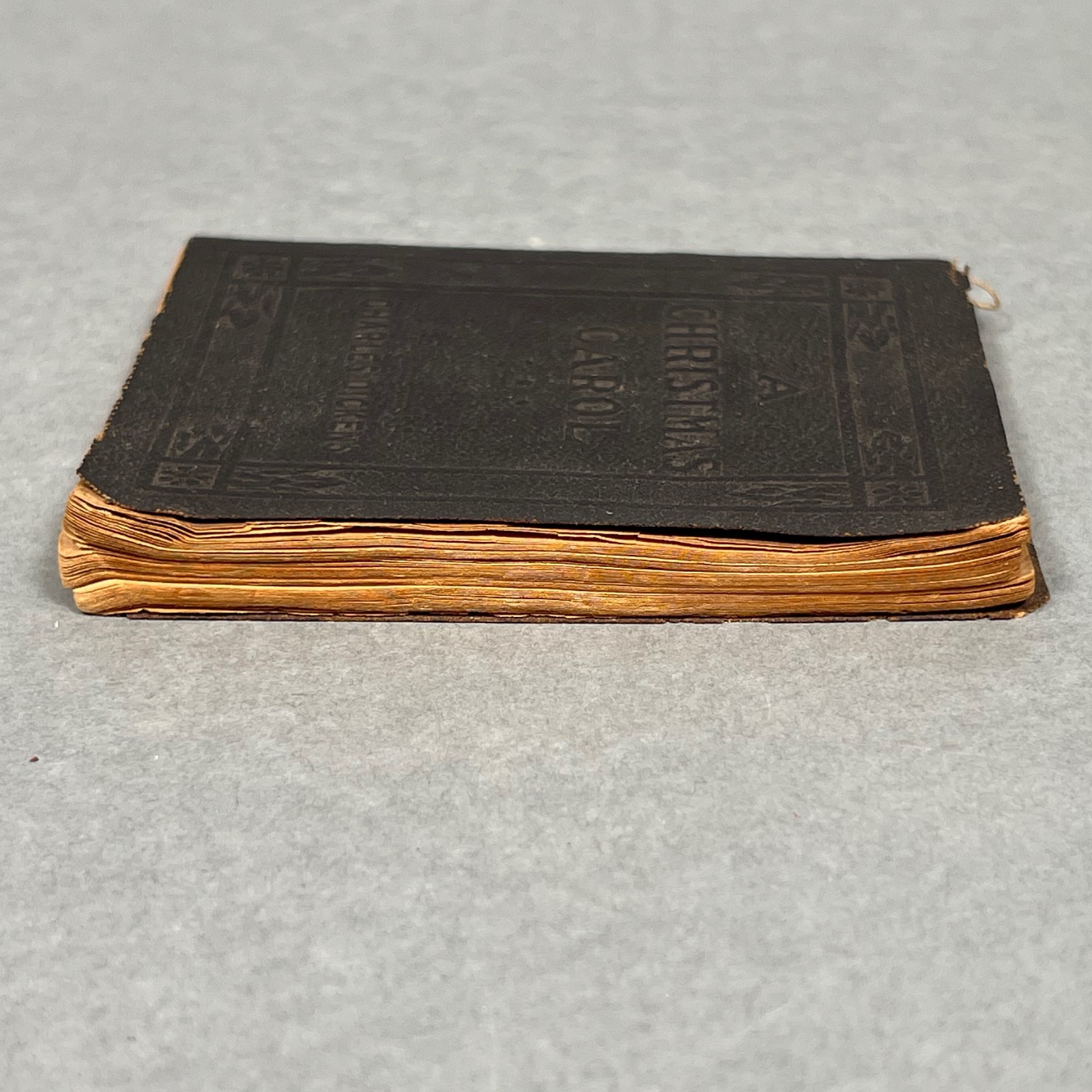Little Leather Library A CHRISTMAS CAROL by CHARLES DICKENS RARE Antique